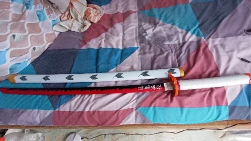 Demon Slayer- Battle-Ready Rengoku Nichirin Katana photo review