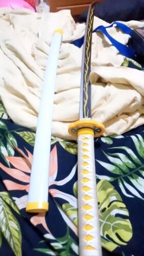 Demon Slayer- Ready Zenitsu Nichirin Katana photo review